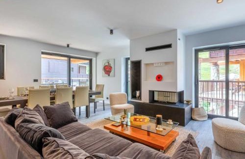 Val-d'Isere Apartment | Bel appartement avec wifi, garage, cheminée et grande terrasse au pied des pistes à Val-d'Isère - FR-1-694-325