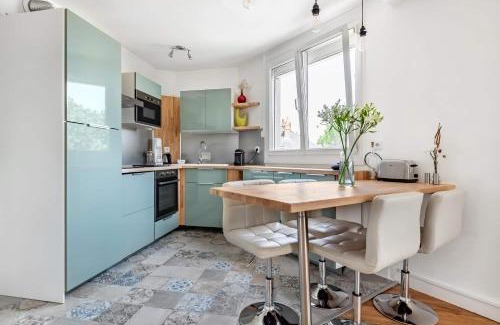 Republique - Les Ponts Apartment | Bel appartement avec garage sur l'île de Nantes