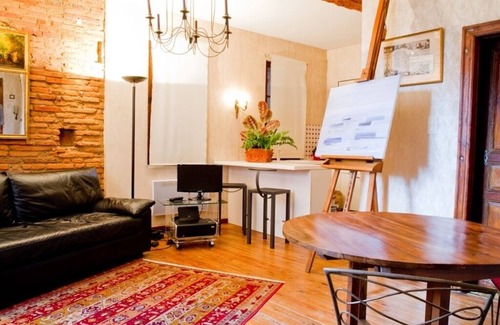 Saint-Etienne Apartment | Bel Appartement T1bis de Caractère Jardin Royal. Quartier des Carmes