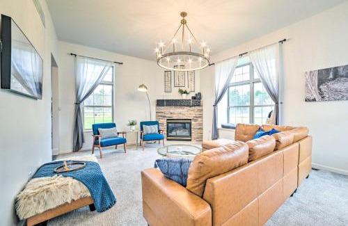 Bellaire House | Bellaire Home with Game Room and On-Site Snow Trails!