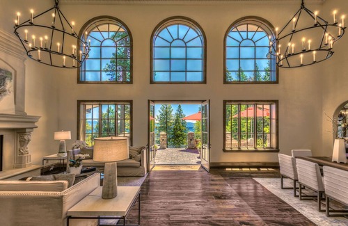 Tahoe Sierra Estates House | Belle Haven Lakefront - 7,200 sqft - Lake Views, Pool & Hot Tub + Guest House