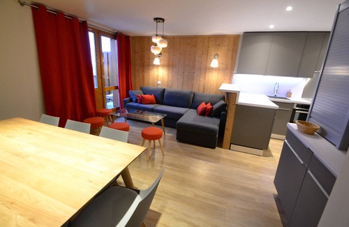 Belle Plagne Apartment | Belle Plagne PREMIUM: luxury apartment for 8 people, SKI IN OUT LUXE