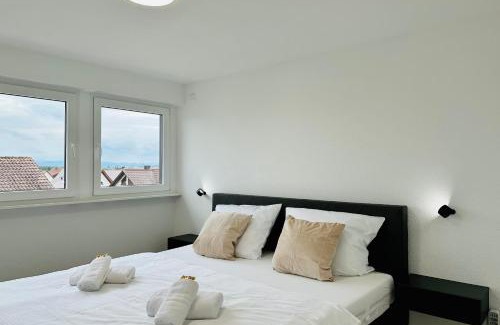 Ailingen Apartment | Bergblick-Apartment IStayUnixI Seenähe-Workspace-Netflix I KEINE Monteure