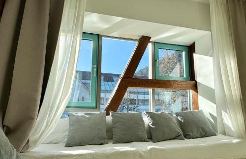 Immenstadt im Allgaeu Apartment | Bergblick-Lounge zentral in Immenstadt
