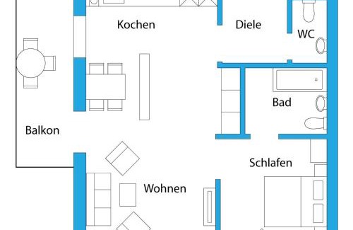Oberaudorf Apartment | Bergschlössl - Appartment 25 mit Traumblick über das Inntal