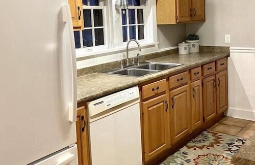 Berrien Springs House | Berrien Springs Village Home w/ Fire Pit
