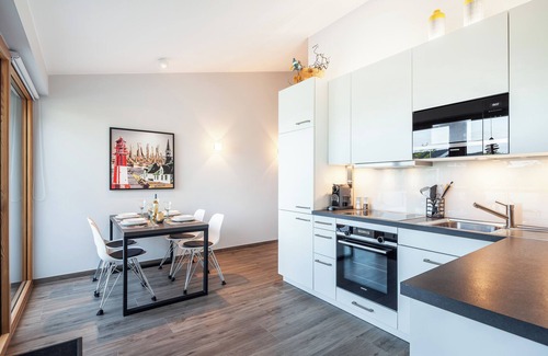 Busum Apartment | Best Büsum - Penthouse Admiral | Roof Terrace & Meerzeit