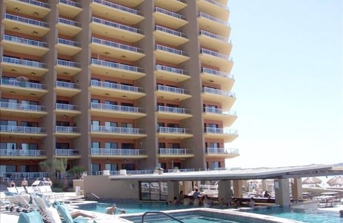 Puerto Penasco Condo | Best Ground Floor Walk Out to Beach Pool from Patio Step. Las Palomas 2 bedroom