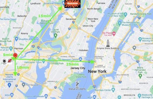 Ironbound District House | Best Home To Visit NYC-Subway Access