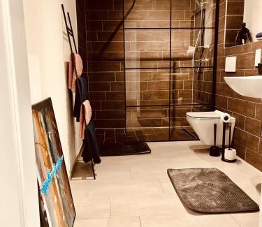 Montabaur Apartment | Better Living-Exklusive Ferienwohnung 76qmTerrasse