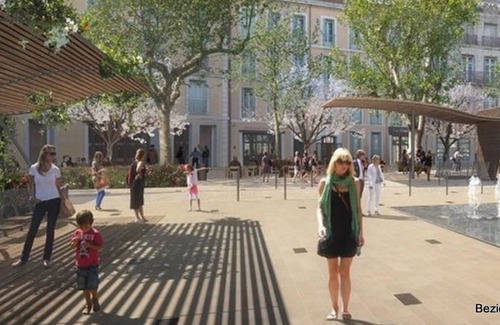 Beziers City Centre Apartment | Béziers heart of town character apartment 2 bedrooms Art Deco style