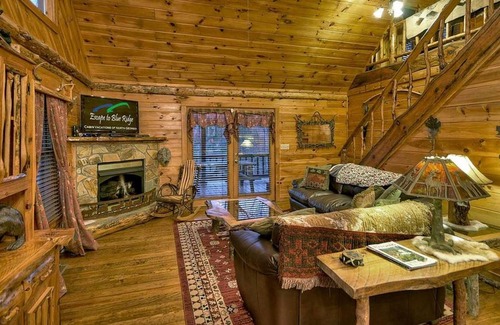 Cherry Log Cabin | Big Buck Lodge by Escape to Blue Ridge