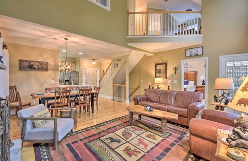 Big Canoe House | Big Canoe Retreat w/Deck & Golf Course Views