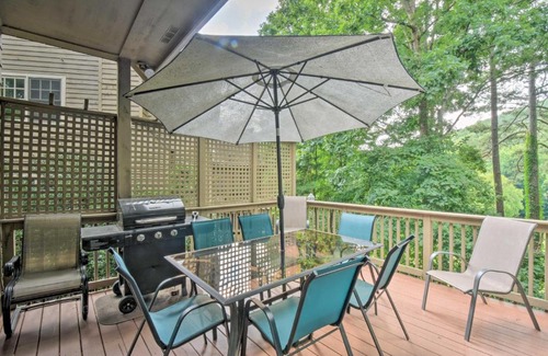 Big Canoe House | Big Canoe Retreat with Deck and Golf Course Views