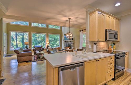 Big Canoe House | Big Canoe Retreat with Deck and Golf Course Views