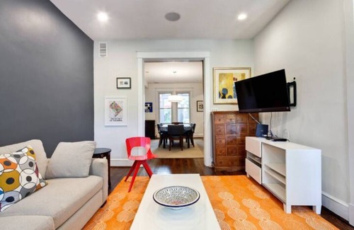 Petworth House | Big family-friendly 3BR/1.5 bath home near metro, amenities w/parking