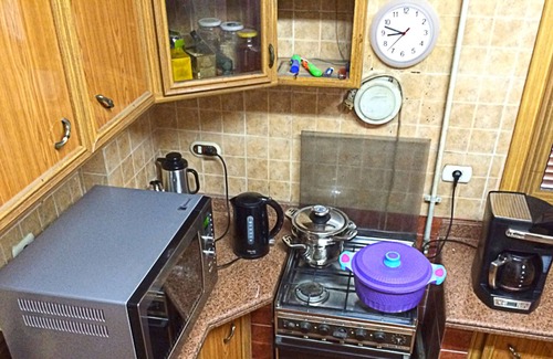 Az-Zaytun Apartment | Big private bedroom with a balcony in Heliopolis