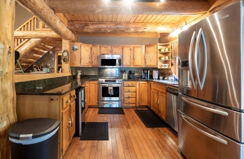 Robbinsville Cabin | Big Snowbird Creek Escape: Luxe Smoky Mountain Fishing Cabin