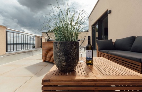 Werder Apartment | Bii-8 Sonnendeck - Exklusive Ferienwohnungen an der Havel