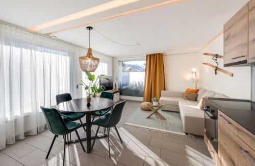 Adelboden Apartment | Bijou Lohnerblick - sonnig mit Terrasse&Bergsicht