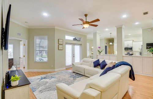 Palm Coast House | Bike, Golf and Swim Palm Coast Home with Lanai!