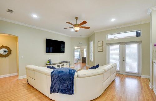 Palm Coast House | Bike, Golf and Swim Palm Coast Home with Lanai!