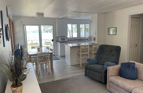 Lake Township Cottage | Birch Cove Bungalow - Gorgeous Lakefront with Private Dock!