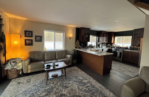Melrude Cabin | Birder's Paradise: Cozy Cabin on Private Pond w/Wood-Stove, New Kitchen, Birds!