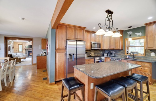 Lake Harmony House | Birds eye view of Lake Harmony