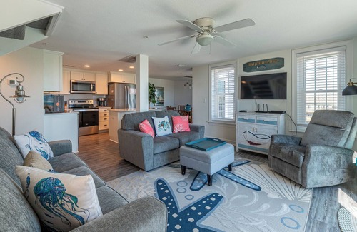 Duck Condo | BIS206 Dolphin View; Oceanfront, Barrier Island Station Condos, Indoor Heated Pool!