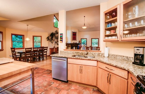 Fairview House | Blackberry Lodge - Close to Asheville with hot tub, fire pit, billiards, and game room.