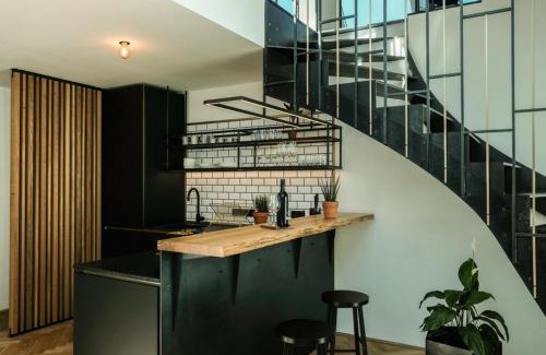 Meidling Apartment | Blackriver Loft Vienna mit gratis Parkplatz nahe Schönbrunn und U6