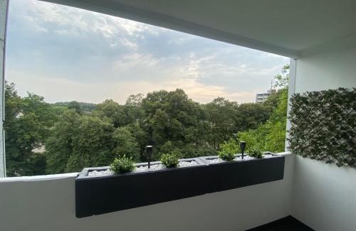 Hochheide Apartment | Blaue Lagune 2,5 Zimmer Balkon smartTV Küche WiFi