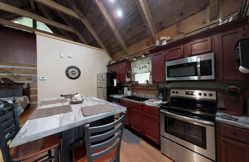 Townsend Cabin | Blessed Nest: Free Attraction Ticket, Hot Tub, Pool Access, & Mountain Views