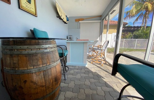 The Cove House | Blissful, serene waterfront Deerfield Beach retreat. Close to the beach.