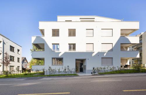 St. Gallen Apartment | BLIV Design-Apartment mit Parkplatz, nahe Zentrum