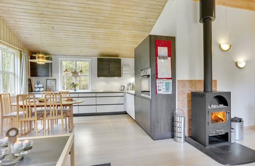 Hojslev House | "Blome" - 150m to the fjord by Interhome