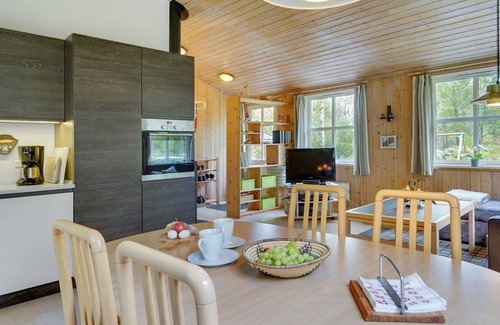 Hojslev House | "Blome" - 150m to the fjord by Interhome