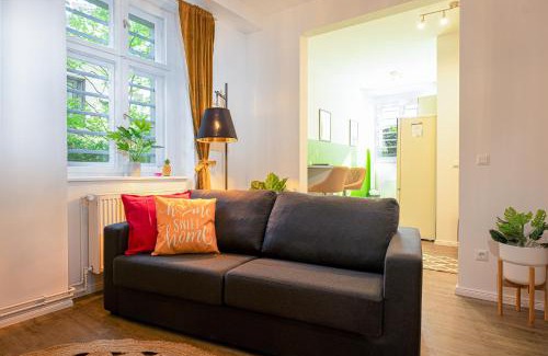 Karlshorst Apartment | Blue Chili 32 - Stadtwohnung für 3 modern zentral Karlshorst Wlan