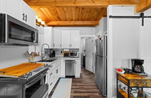 Tamarack Resort House | Blue Haven - Wooded, pet friendly home w/trailer parking, AC, and deck
