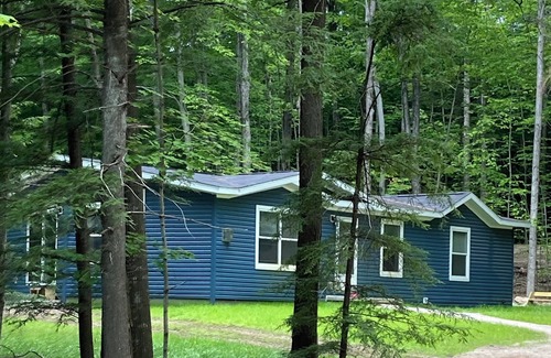Gills Rock House | Blue House by the Bay - Spacious New Home on 1+ Acre Scenic Wooded Lot