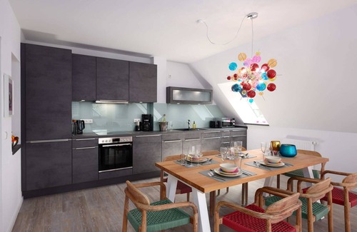 Laboe Apartment | Blue Ocean maisonette ART apartment - Arrive and feel good