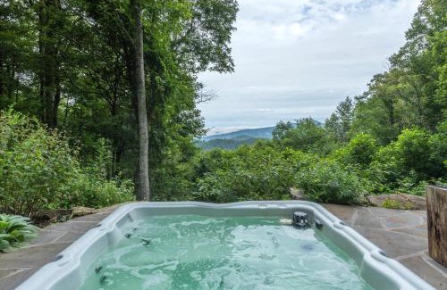 Weaverville House | Blue Ridge Bliss Gorgeous home with hot tub & stunning views
