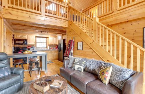 Ridges Over the Lake House | Blue Ridge Log Cabin with Hot Tub and Game Room!