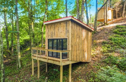 Laurel Springs RV Rental | Blue Ridge Parkway/Off-Grid Campground/Two Cabins