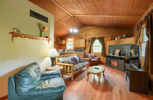 Logan House | Blue Rose Cabins - Lincoln Log Cabin