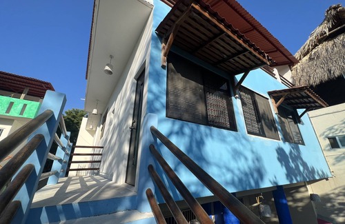 Puerto Escondido House | Blue space A few minutes from Carrizalillo beach
