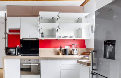 Jardin des plantes Apartment | Blueground | Bastille, elev, nr Bassin & Seine