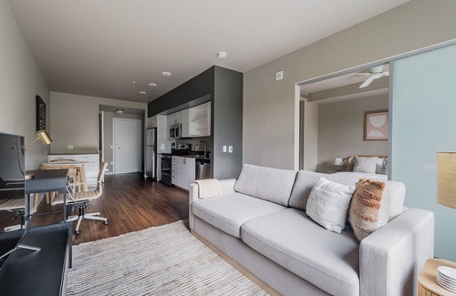 Overlake Apartment | Blueground | Redmond, w/d, gym, nr park