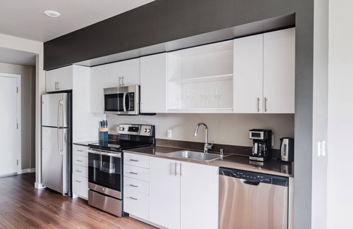 Overlake Apartment | Blueground | Redmond, w/d, gym, nr park